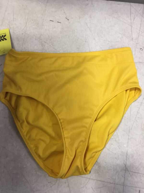 Photo 1 of ALL IN MOTION WOMEN'S YELLOW UNDERWEAR SIZE M