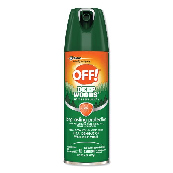 Photo 1 of OFF! Deep Woods Insect Repellent Liquid for Biting Insects 6 Oz PACK OF 2
