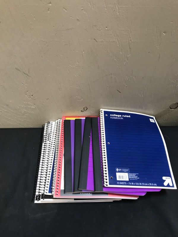 Photo 1 of BACK TO SCHOOL BUNDLE 10 PCS (NOTEBOOKS)
(COLORS AND DESIGN MAY VARY)
