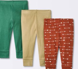 Photo 1 of Baby Boys' 3pk Outdoor Explorer Pull-On Pants - Cloud Island™ Tan
SIZE 3-6 M 

