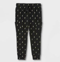 Photo 1 of 
Toddler Boys' Lightning Bolt Print Jersey Knit Jogger Pull-On Pants - Cat & Jack
