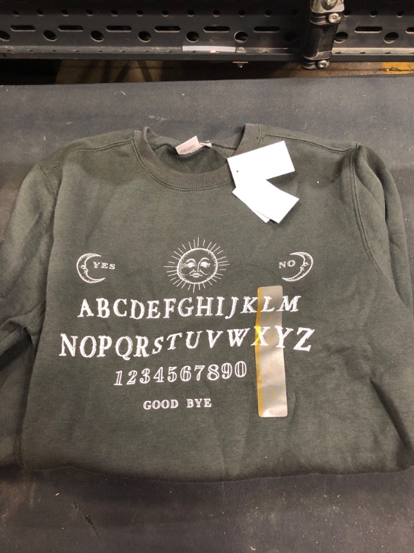 Photo 1 of 
Women's Halloween Ouija Board Graphic Sweatshirt - Black size S 