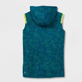 Photo 3 of Boys' Sleeveless Printed T-Shirt - All in Motion™ SIZE L