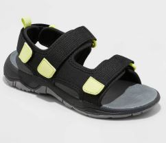 Photo 1 of Boys' Corbin Sandals - Cat & Jack Black 6