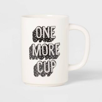 Photo 1 of 16oz Stoneware One More Cup Mug - Room Essentials™ 18 cups 