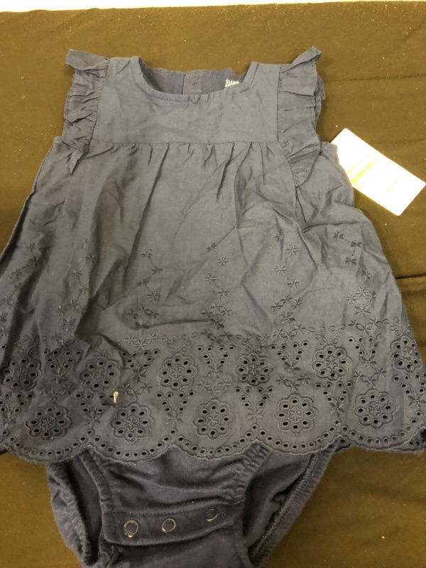 Photo 1 of 
Carter's Just One You® Baby Girls' Eyelet Sunsuit - Navy