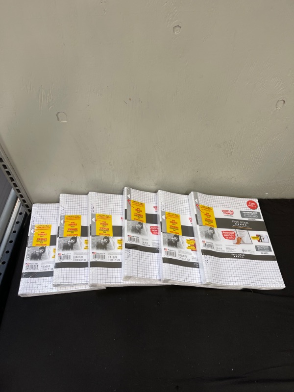 Photo 1 of ***School Supply Bundle***
6 Reams Five Star 200ct Graph Ruled Filler Paper Reinforced
