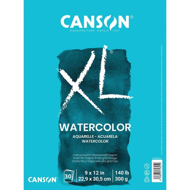 Photo 1 of Art Supply Bundle
4- 9''x12'' XL Watercolor Pad 30 Sheets - Canson



