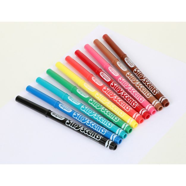 Photo 1 of 4 Packs -Crayola Silly Scents Markers Fineline 10ct

