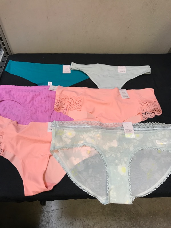 Photo 1 of BAG LOT, VARIOUS WOMENS UNDERWEAR,COLORS MAY VARY(SIZE XL)