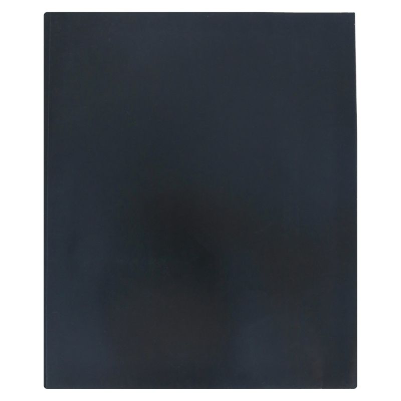 Photo 1 of 2 Pocket Paper Folder with Prongs Black - Pallex. 24 COUNT 
