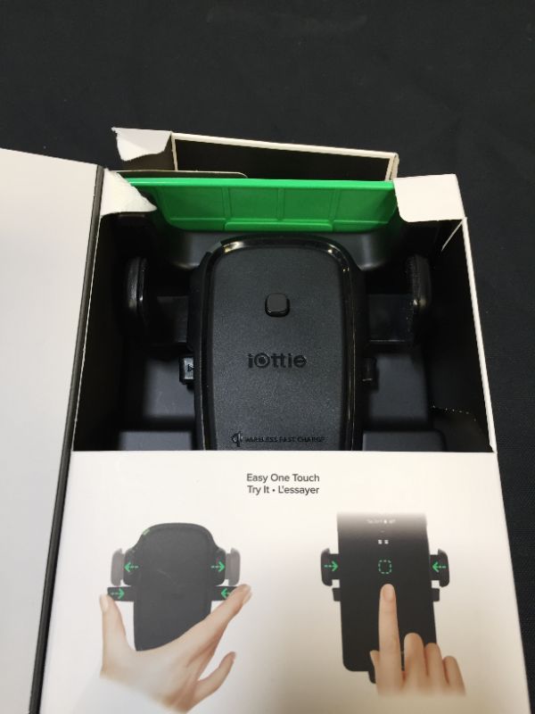 Photo 2 of Iottie Easy One Touch Wireless 2 Wireless Charging Car Mount, Dash & Windshield