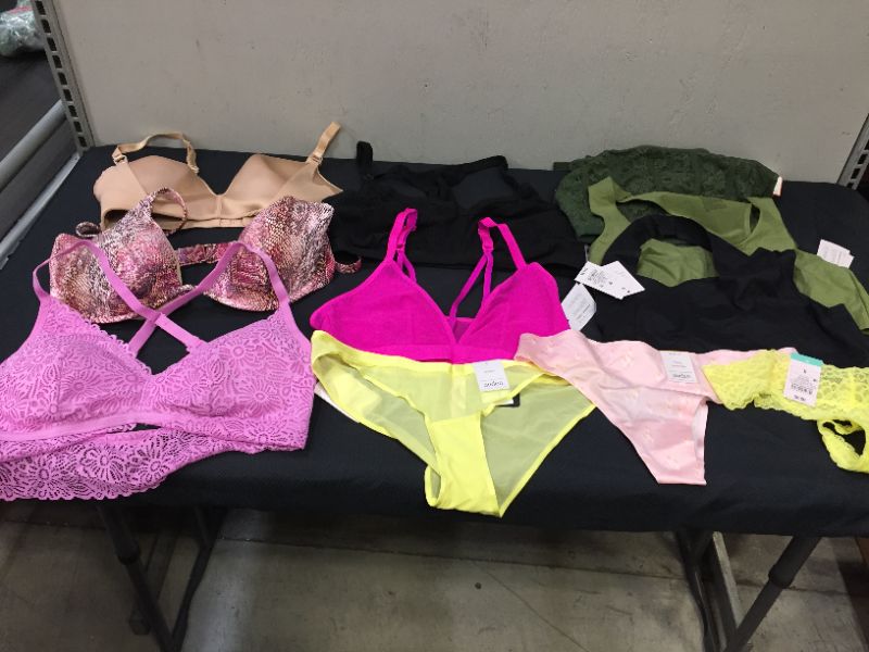 Photo 1 of BAG LOT OF WOMEN'S UNDERWEAR AND BRAS "DIFFERENT STYLES AND SIZES --SOLD AS IS --
