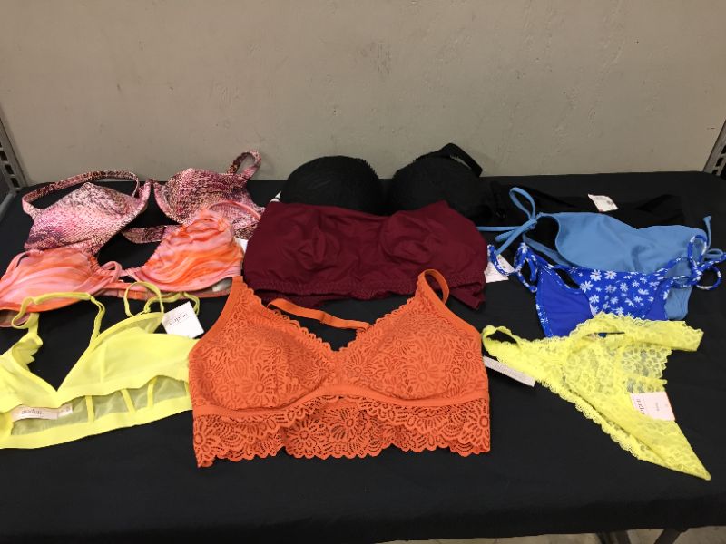 Photo 1 of BAG LOT OF WOMEN'S UNDERWEAR AND BRAS "DIFFERENT STYLES AND SIZES --SOLD AS IS --