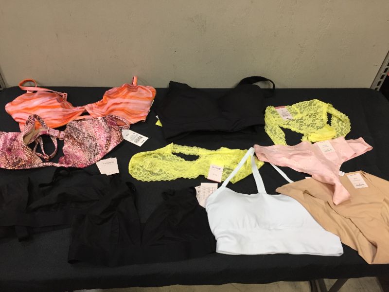 Photo 1 of BAG LOT OF WOMEN'S UNDERWEAR AND BRAS "DIFFERENT STYLES AND SIZES --SOLD AS IS --