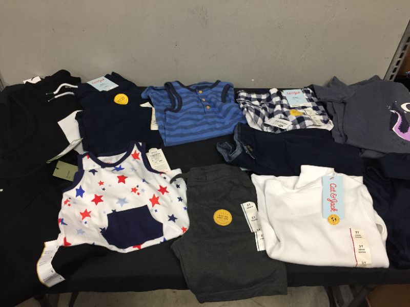 Photo 1 of BAG LOT OF BOYS CLOTHING DIFFERENT STYLES AND SIZES --SOLD AS IS --