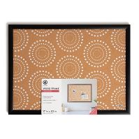 Photo 1 of U Brands 17''x 23'' Cork Board with Black Wood Frame

