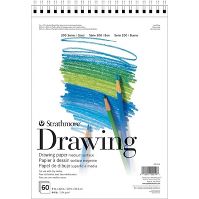 Photo 1 of 9"x12" Spiral Drawing Paper Pad 60 Sheets -Strathmore 2 PACK 

