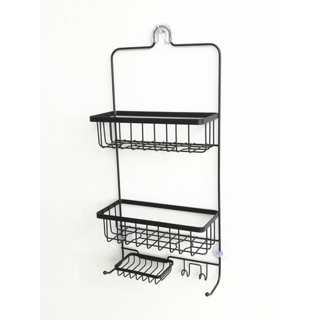 Photo 1 of Bathroom Shower Caddy - Made By Design™ BLAck

