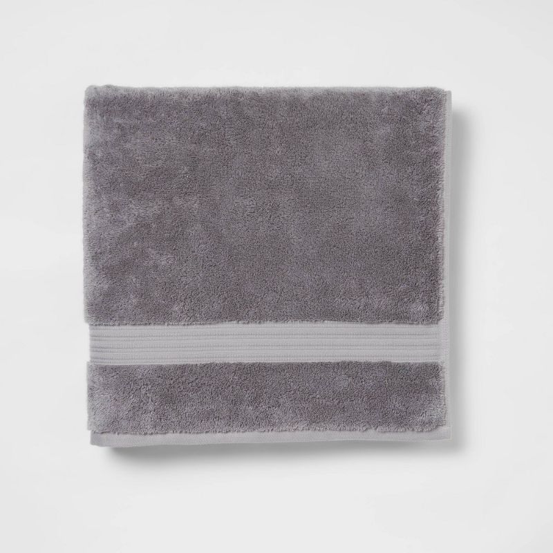 Photo 1 of Antimicrobial Oversized Bath Towel Dark Gray - Total Fresh
Size: Oversized Bath Towel
Color: dark gray