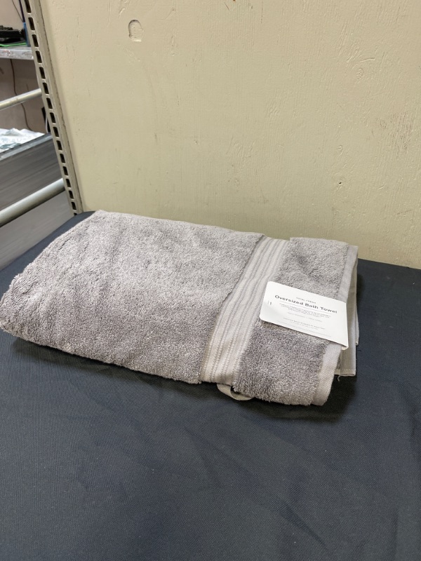 Photo 1 of Antimicrobial Oversized Bath Towel Dark Gray - Total Fresh
Size: Oversized Bath Towel
Color: dark gray