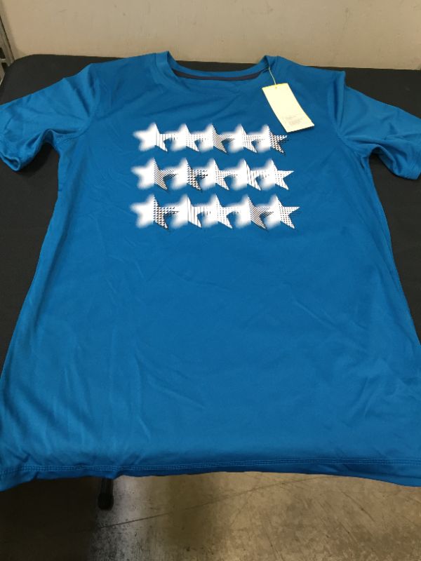 Photo 1 of Boys short sleeve stars shirt all in motion size S