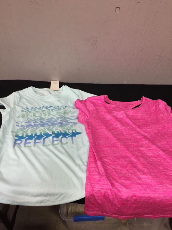 Photo 1 of 2 ALL IN MOTION GIRL SHIRTS SIZE L 