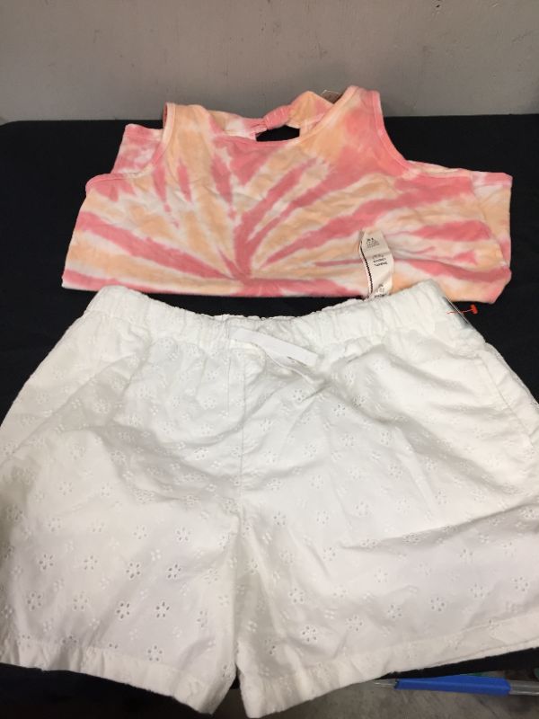 Photo 1 of GIRLS PULL-ON SHORTS AND TANK TOP  SIZE 14/16