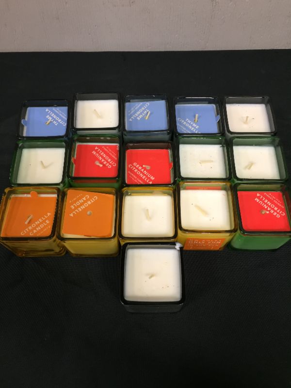 Photo 1 of 16 CANDLES DIFFERENT SCENTS 