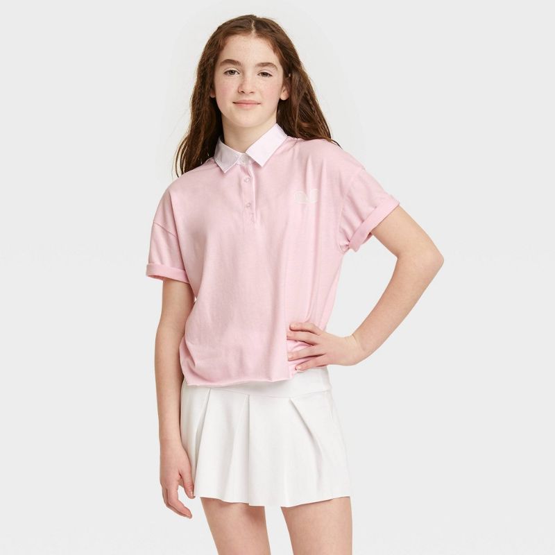 Photo 1 of Girls' Boxy Polo T-Shirt - Art Class™
MEDIUM 7/8