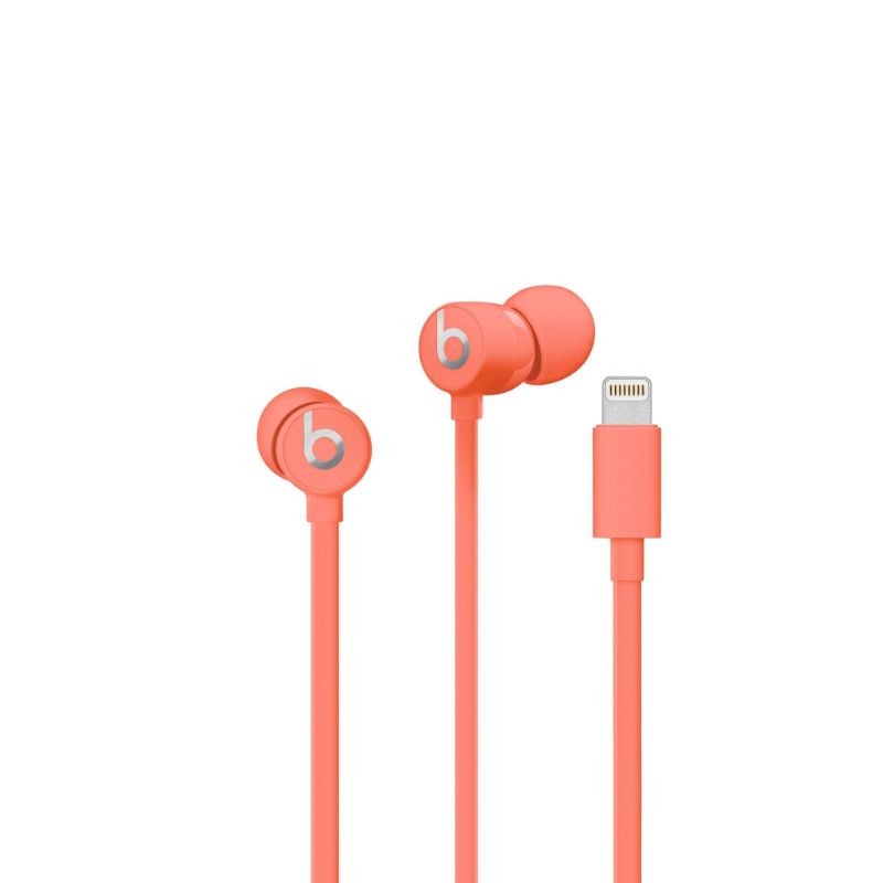 Photo 1 of URBEATS3 WIRED EARPHONES WITH LIGHTNING CONNECTOR – CORAL
