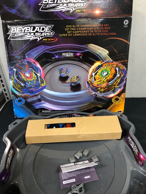 Photo 2 of Beyblade Burst Pro Series Evo Elite Champions Pro Set