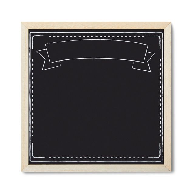 Photo 1 of 12" x 12" First day of School Square Sign with Wood border - Mondo Llama™ 2 PCK

