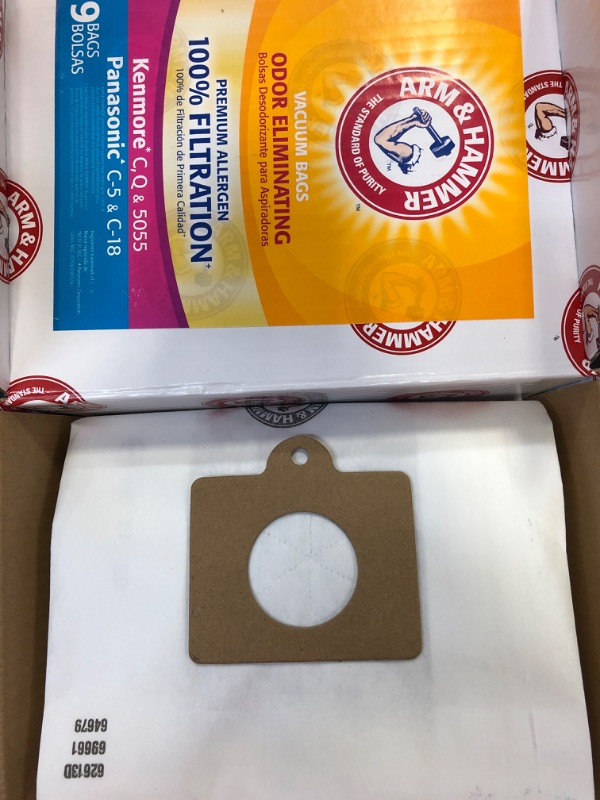 Photo 1 of 9 ARM&HAMMER VACUUM BAGS 