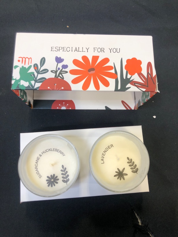 Photo 1 of 2 Scented Candles. 5.3oz ea. ***SLIGHTLY MELTED. (SEE PHOTOS)