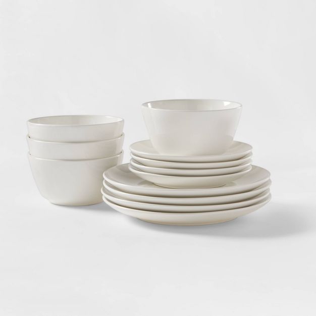 Photo 1 of 12pc Stoneware Avesta Dinnerware Set - Project 62™

