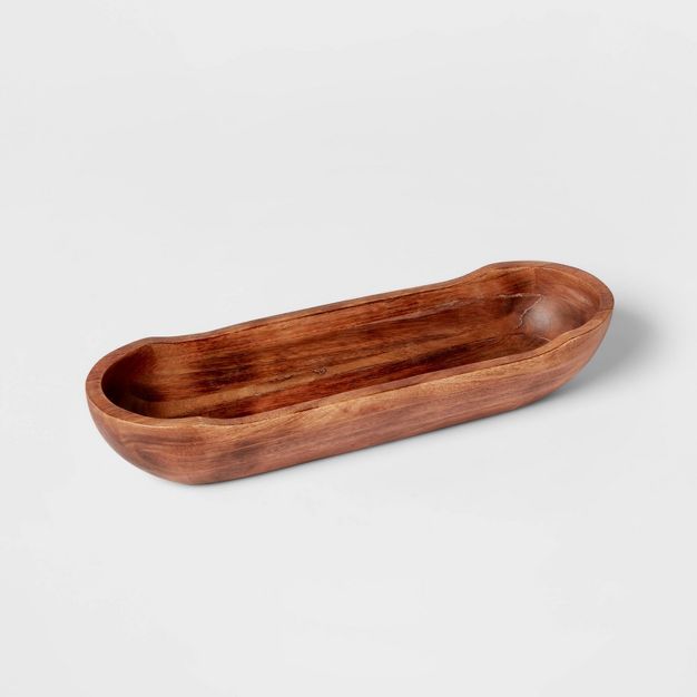 Photo 1 of 75oz Mango Wood Serving Bowl - Threshold™

