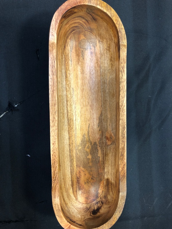 Photo 2 of 75oz Mango Wood Serving Bowl - Threshold™

