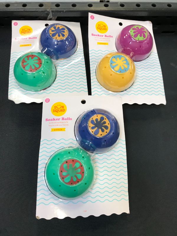 Photo 2 of 2pk Super Splasher Balls - Sun Squad -- 3 PK 