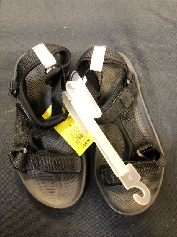 Photo 2 of Boys' Everest Ankle Strap Sandals - All in Motion Black, Size 4
