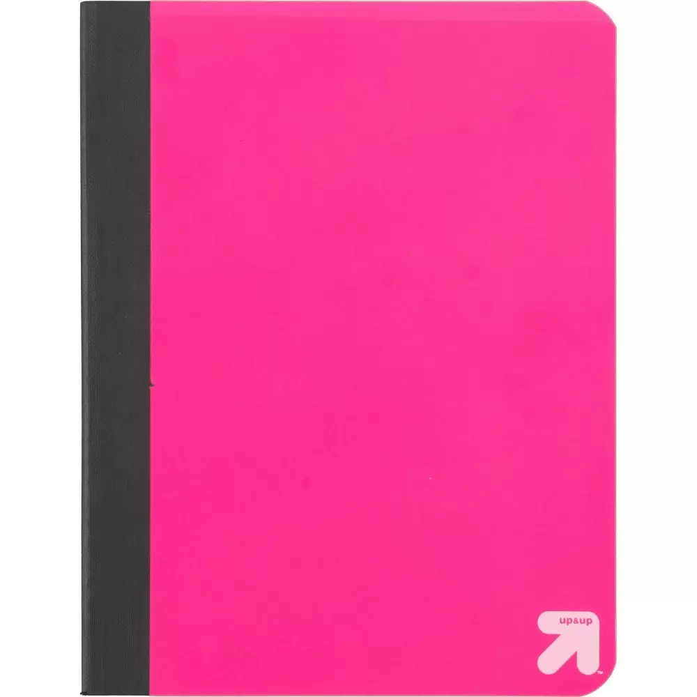 Photo 1 of 12 pack College Ruled Pink Composition Notebook - up & up
