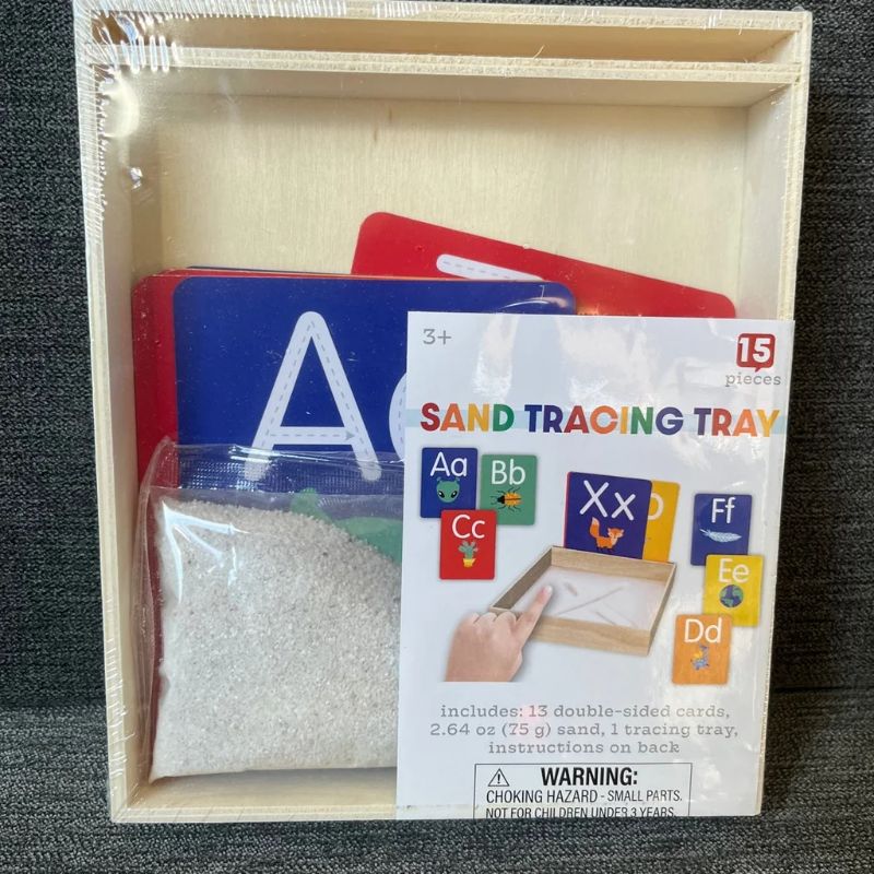 Photo 1 of 3 pack Sand tracing alphabet tray