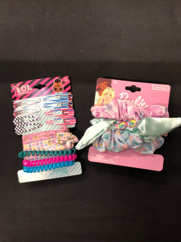 Photo 1 of 2PC LOT, TODDLER GIRL HAIR TIES 