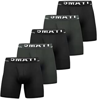 Photo 1 of 5Mayi Mens Underwear Boxer Briefs Mens 4.5" Breathable Stretch Boxer Briefs for Men Pack SZ L COLORS MAY VARY