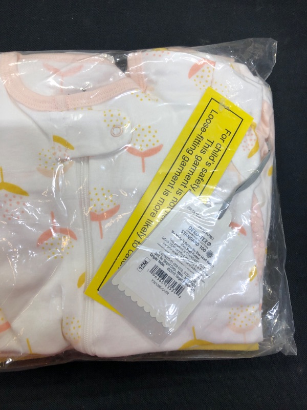 Photo 2 of Baby 3pk Basic Floral Tight Fit Sleep N' Play - Cloud Island™ Pink SZ 12M