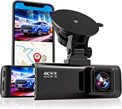 Photo 1 of REDTIGER Dashcams 4K Car Camera Front UHD 2160P with Wi-Fi GPS 3.16" LCD Screen Dash Camera for Cars with Night Vision,170° Wide Angle Dashboard Cam Recorder G-Sensor Parking Monitor