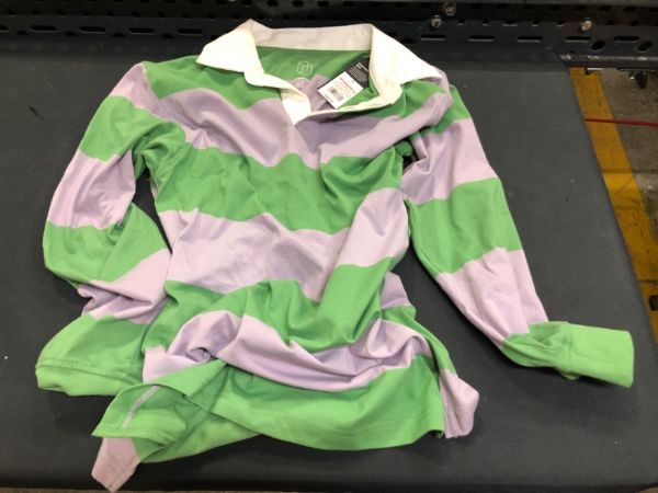 Photo 2 of Adult Long Sleeve Rugby Polo Shirt - Original Use™
SIZE - SMALL
