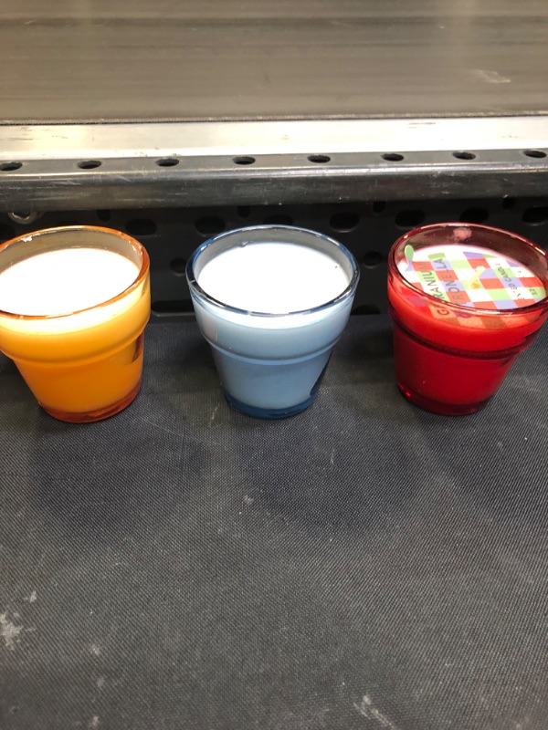 Photo 1 of 3 mini muticolor candles 