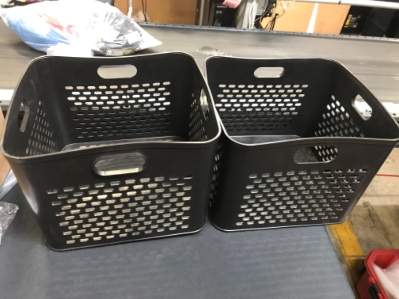 Photo 1 of 2 Small Plastic Baskets 