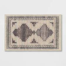 Photo 1 of 2'x3' Cromwell Washable Printed Persian Style Rug Tan - Threshold
